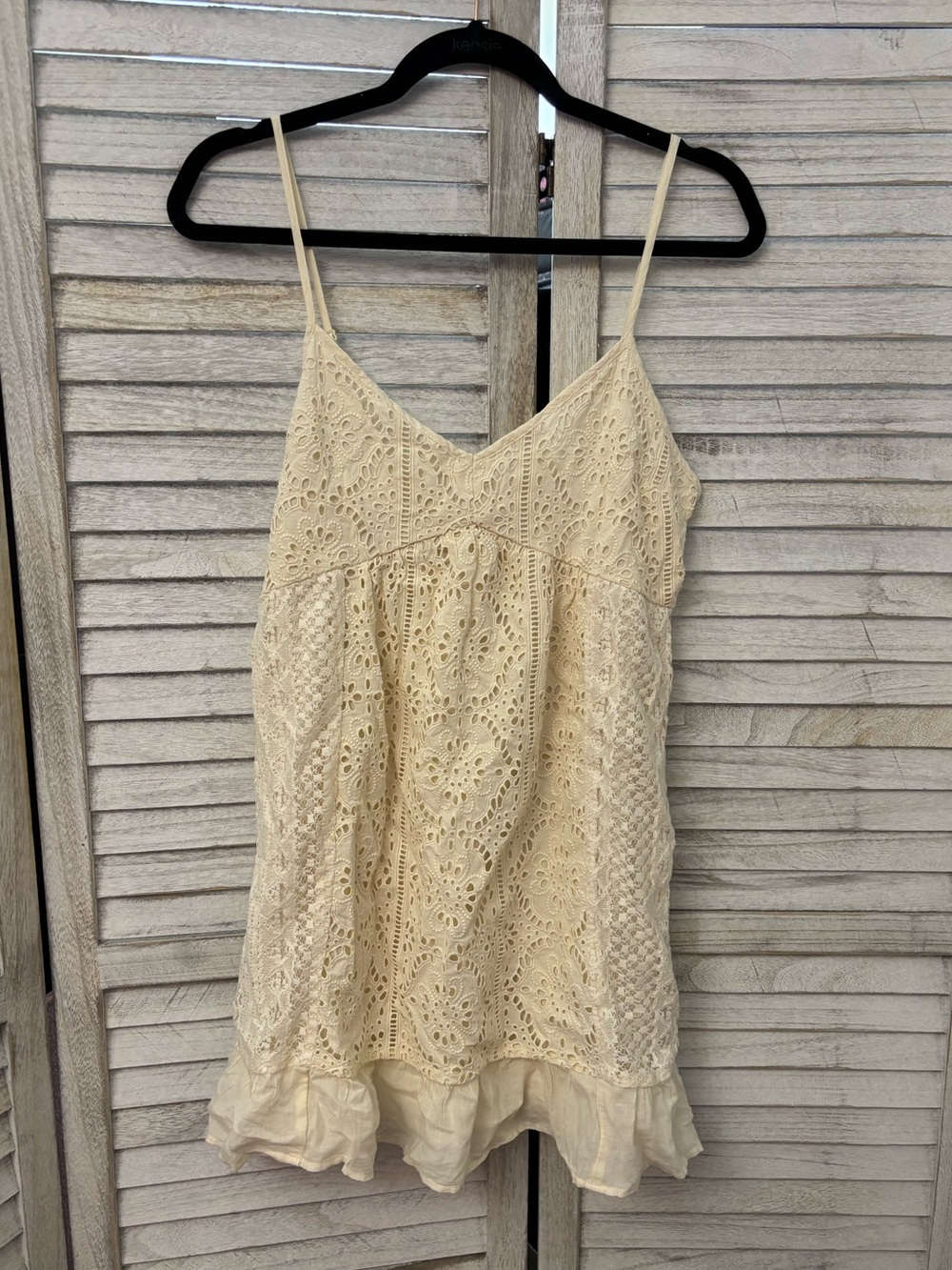 NWT AE Lace Eyelet Dress  Small